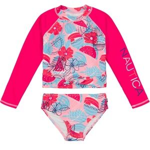 Girls Nautica 2 Piece Swimsuit